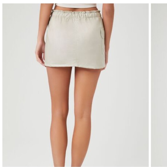 Forever 21 Toggle Drawstring Mini Skirt - Picture 4 of 5